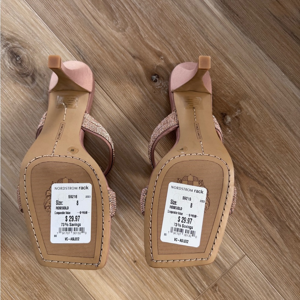 Nordstrom Blush Pink Mules - Picture 3 of 3